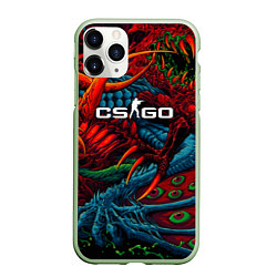 Чехол iPhone 11 Pro матовый CS:GO Hyper Beast