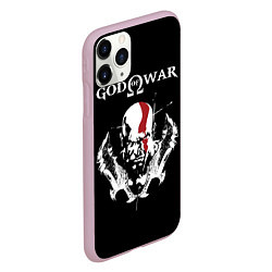 Чехол iPhone 11 Pro матовый God of War: Kratos, цвет: 3D-розовый — фото 2