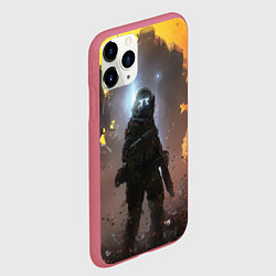 Чехол iPhone 11 Pro матовый Apex Legends: Sunrise, цвет: 3D-малиновый — фото 2