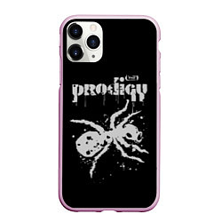 Чехол iPhone 11 Pro матовый The Prodigy The Ant, цвет: 3D-розовый