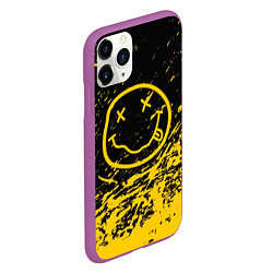 Чехол iPhone 11 Pro матовый NIRVANA, цвет: 3D-фиолетовый — фото 2