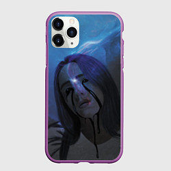 Чехол iPhone 11 Pro матовый Billie Eilish: Come Out And Play, цвет: 3D-фиолетовый