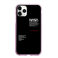 Чехол iPhone 11 Pro матовый NASA