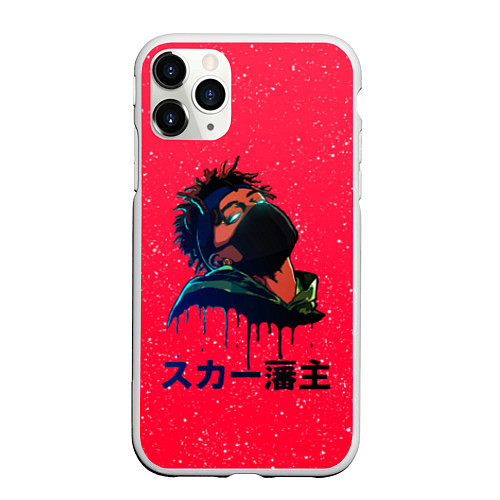 Чехол iPhone 11 Pro матовый SCARLXRD Rap / 3D-Белый – фото 1