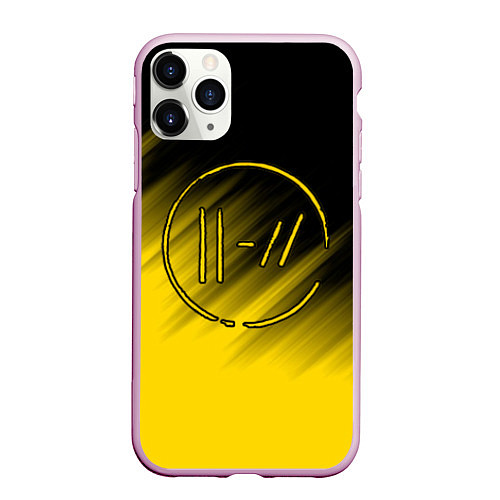 Чехол iPhone 11 Pro матовый TWENTY ONE PILOTS / 3D-Розовый – фото 1