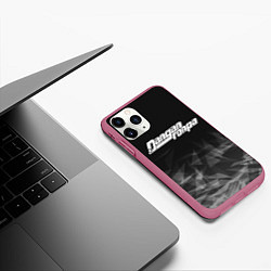 Чехол iPhone 11 Pro матовый DANGANRONPA, цвет: 3D-малиновый — фото 2