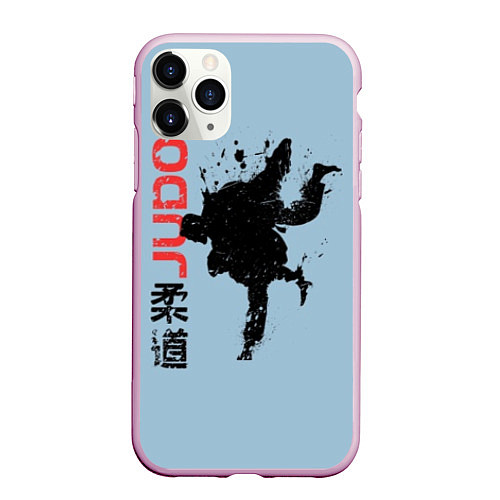 Чехол iPhone 11 Pro матовый Judo / 3D-Розовый – фото 1