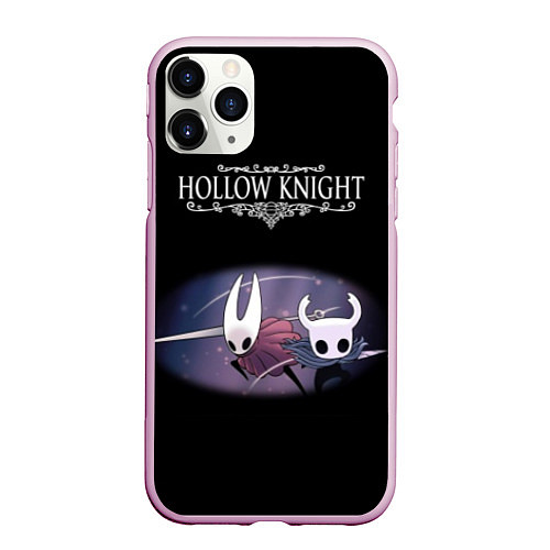 Чехол iPhone 11 Pro матовый Hollow Knight / 3D-Розовый – фото 1