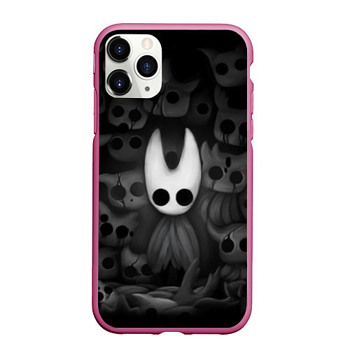 Чехол iPhone 11 Pro матовый Hollow Knight / 3D-Малиновый – фото 1