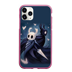 Чехол iPhone 11 Pro матовый Hollow Knight, цвет: 3D-малиновый