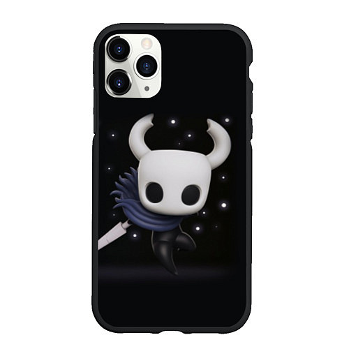 Чехол iPhone 11 Pro матовый Hollow Knight / 3D-Черный – фото 1