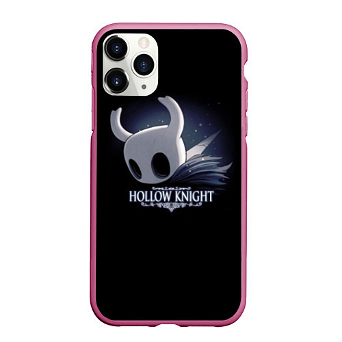 Чехол iPhone 11 Pro матовый Hollow Knight / 3D-Малиновый – фото 1