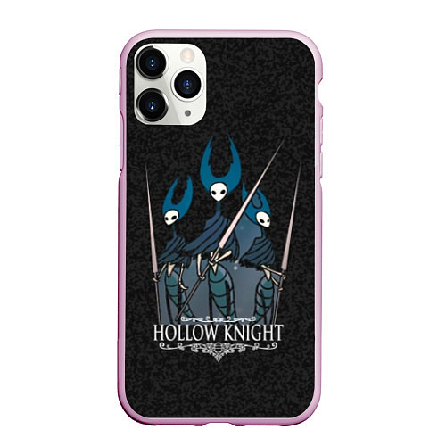 Чехол iPhone 11 Pro матовый Hollow Knight / 3D-Розовый – фото 1