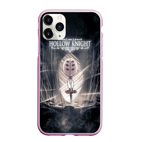 Чехол iPhone 11 Pro матовый Hollow Knight / 3D-Розовый – фото 1