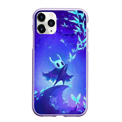 Чехол iPhone 11 Pro матовый Hollow Knight, цвет: 3D-светло-сиреневый