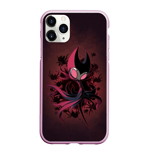 Чехол iPhone 11 Pro матовый Hollow Knight / 3D-Розовый – фото 1