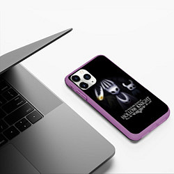 Чехол iPhone 11 Pro матовый Hollow Knight, цвет: 3D-фиолетовый — фото 2