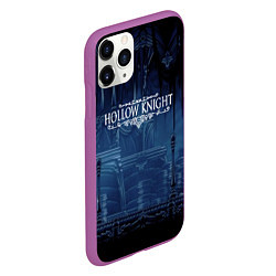 Чехол iPhone 11 Pro матовый Hollow Knight: Darkness, цвет: 3D-фиолетовый — фото 2