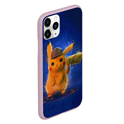 Чехол iPhone 11 Pro матовый Pika Pika, цвет: 3D-розовый — фото 2