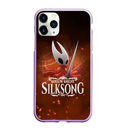 Чехол iPhone 11 Pro матовый Hollow Knight: Silksong, цвет: 3D-сиреневый