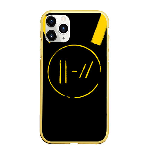 Чехол iPhone 11 Pro матовый 21 Pilots: Logo / 3D-Желтый – фото 1