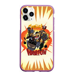 Чехол iPhone 11 Pro матовый Techies габен - Have Fun!, цвет: 3D-фиолетовый