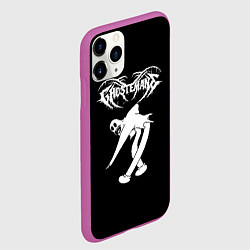 Чехол iPhone 11 Pro матовый GHOSTEMANE, цвет: 3D-фиолетовый — фото 2