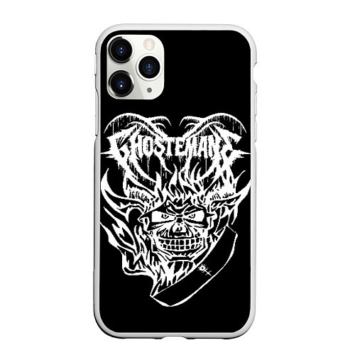 Чехол iPhone 11 Pro матовый Ghostemane / 3D-Белый – фото 1