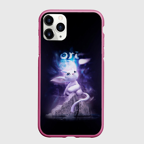 Чехол iPhone 11 Pro матовый Ori and The Will Of The Wisp / 3D-Малиновый – фото 1