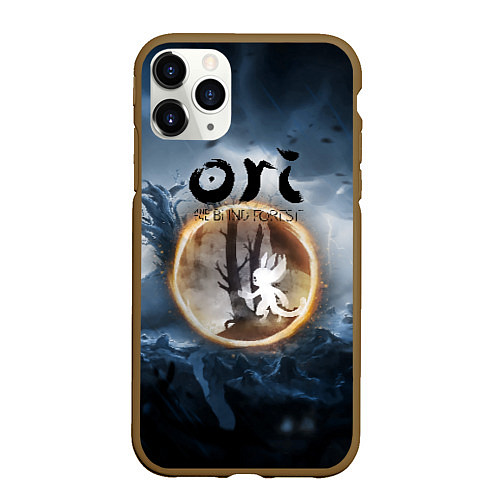 Чехол iPhone 11 Pro матовый Ori and the will of the wisp / 3D-Коричневый – фото 1