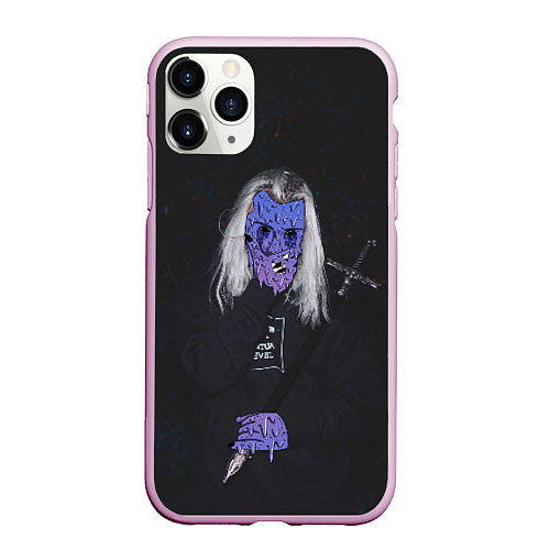 Чехол iPhone 11 Pro матовый Ghostemane / 3D-Розовый – фото 1