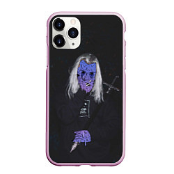 Чехол iPhone 11 Pro матовый Ghostemane, цвет: 3D-розовый