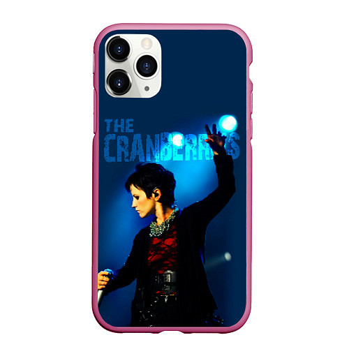 Чехол iPhone 11 Pro матовый The Cranberries / 3D-Малиновый – фото 1