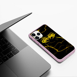 Чехол iPhone 11 Pro матовый GHOSTEMANE, цвет: 3D-розовый — фото 2