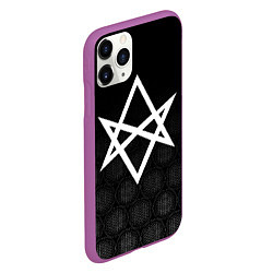 Чехол iPhone 11 Pro матовый BRING ME THE HORIZON, цвет: 3D-фиолетовый — фото 2