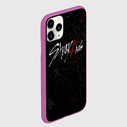 Чехол iPhone 11 Pro матовый STRAY KIDS, цвет: 3D-фиолетовый — фото 2