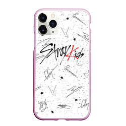 Чехол iPhone 11 Pro матовый STRAY KIDS АВТОГРАФЫ