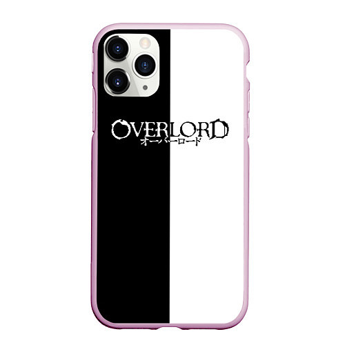 Чехол iPhone 11 Pro матовый OVERLORD / 3D-Розовый – фото 1