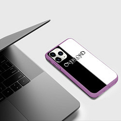 Чехол iPhone 11 Pro матовый OVERLORD, цвет: 3D-фиолетовый — фото 2