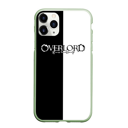 Чехол iPhone 11 Pro матовый OVERLORD / 3D-Салатовый – фото 1