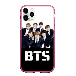 Чехол iPhone 11 Pro матовый BTS постер