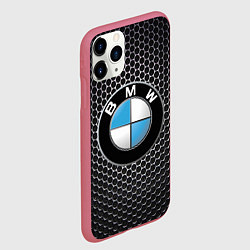 Чехол iPhone 11 Pro матовый BMW РЕДАЧ, цвет: 3D-малиновый — фото 2
