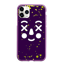 Чехол iPhone 11 Pro матовый GONE Fludd, цвет: 3D-фиолетовый
