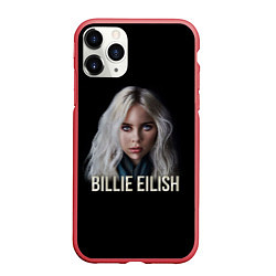 Чехол iPhone 11 Pro матовый BILLIE EILISH, цвет: 3D-красный