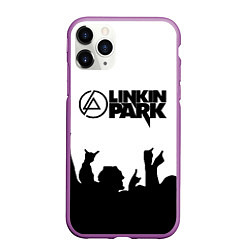 Чехол iPhone 11 Pro матовый LINKIN PARK