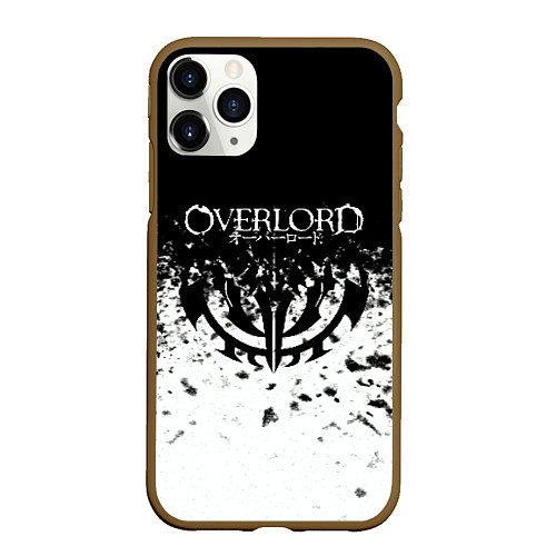 Чехол iPhone 11 Pro матовый Overlord / 3D-Коричневый – фото 1