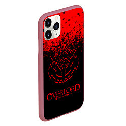 Чехол iPhone 11 Pro матовый Overlord, цвет: 3D-малиновый — фото 2