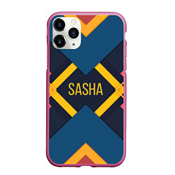 Чехол iPhone 11 Pro матовый Sasha