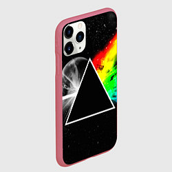 Чехол iPhone 11 Pro матовый PINK FLOYD, цвет: 3D-малиновый — фото 2