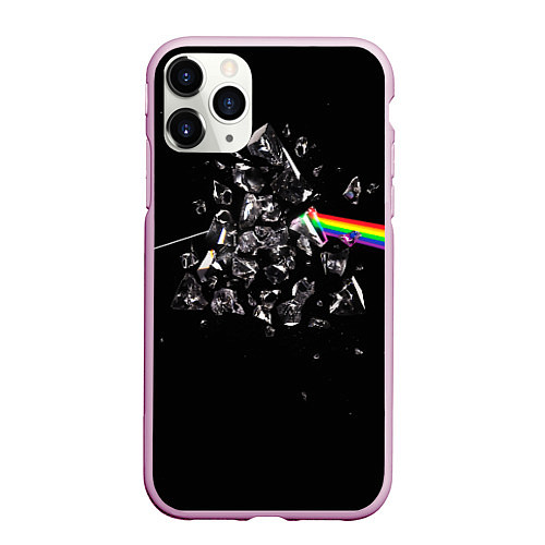 Чехол iPhone 11 Pro матовый PINK FLOYD / 3D-Розовый – фото 1